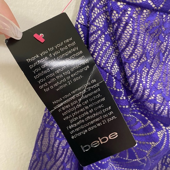 NWT Bebe Dress - Picture 6 of 8